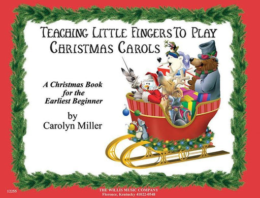 Teaching Little Fingers to Play Christmas Carols - Book/CD-Piano & Keyboard-Hal Leonard-Engadine Music