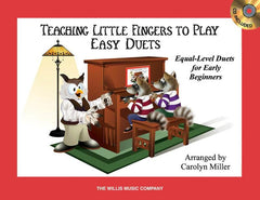 Teaching Little Fingers to Play Easy Duets Book/CD-Piano & Keyboard-Hal Leonard-Engadine Music