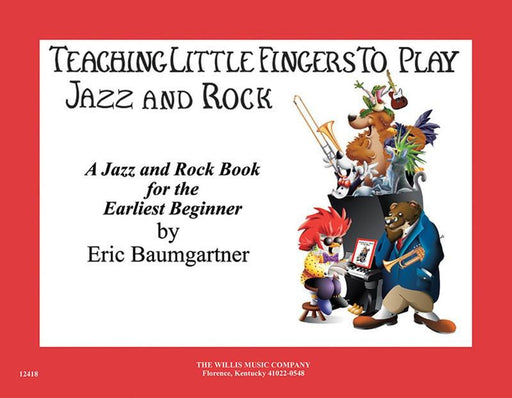 Teaching Little Fingers to Play Jazz and Rock - Book/CD-Piano & Keyboard-Hal Leonard-Engadine Music