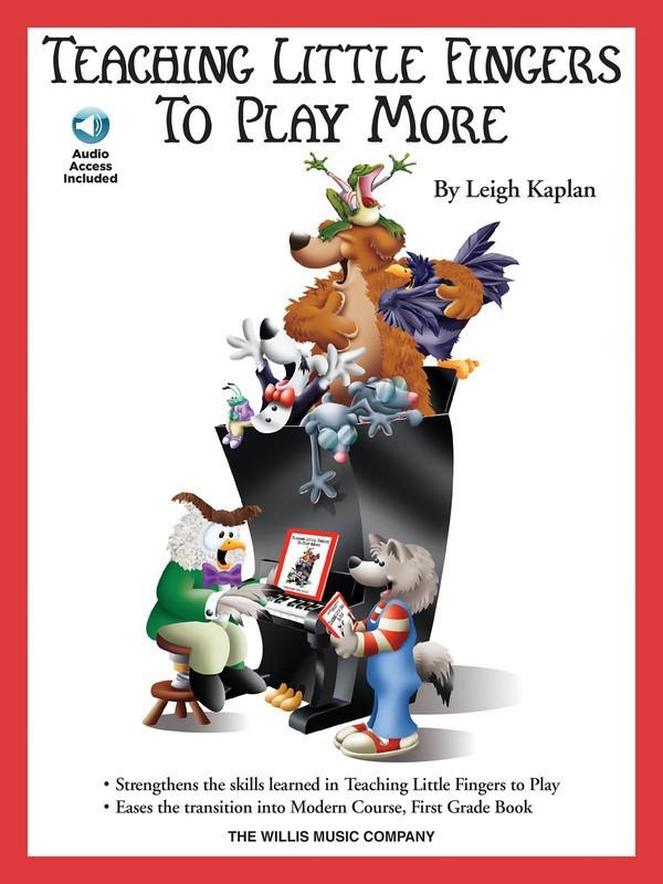 Teaching Little Fingers to Play More - Book & Online Audio-Piano & Keyboard-Hal Leonard-Engadine Music
