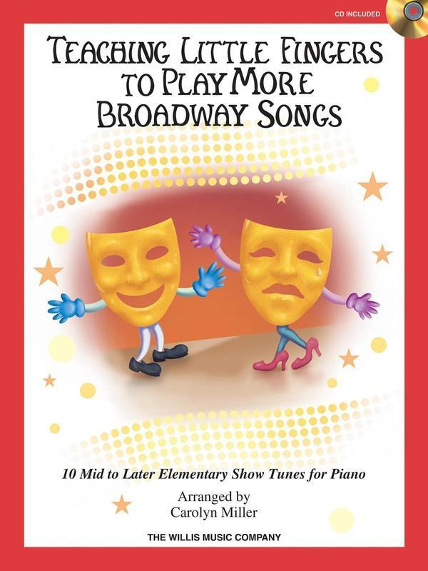 Teaching Little Fingers to Play More Broadway Songs Book/CD-Piano & Keyboard-Hal Leonard-Engadine Music