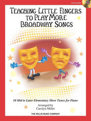 Teaching Little Fingers to Play More Broadway Songs Book/CD-Piano & Keyboard-Hal Leonard-Engadine Music