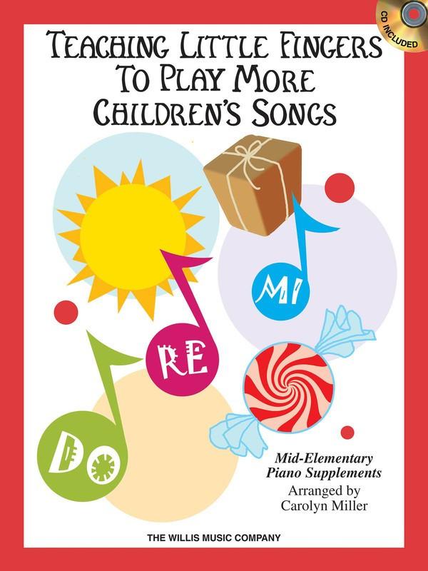 Teaching Little Fingers to Play More Children's Songs Book/C-Piano & Keyboard-Hal Leonard-Engadine Music