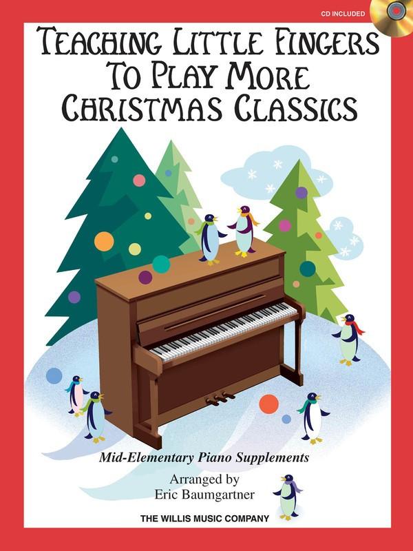Teaching Little Fingers to Play More Christmas Classics B/CD-Piano & Keyboard-Hal Leonard-Engadine Music