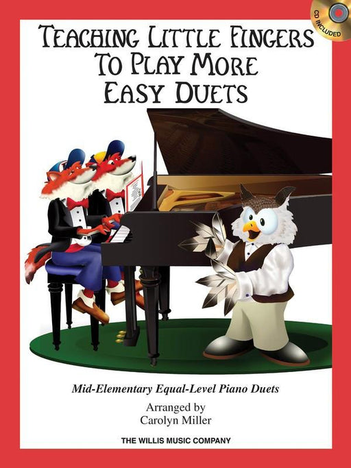 Teaching Little Fingers to Play More Easy Duets Book/CD-Piano & Keyboard-Hal Leonard-Engadine Music