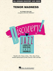 Tenor Madness, Rollins Arr. Michael Sweeney Stage Band Chart Grade 1.5-Stage Band chart-Hal Leonard-Engadine Music