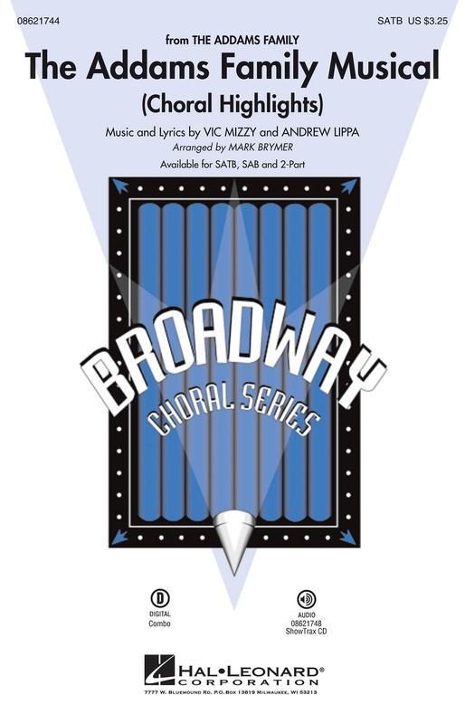 The Addams Family Musical, Choral Highlights ShowTrax CD