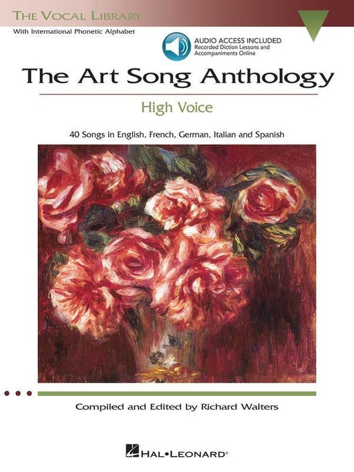 The Art Song Anthology, High Voice-Vocal-Hal Leonard-Engadine Music