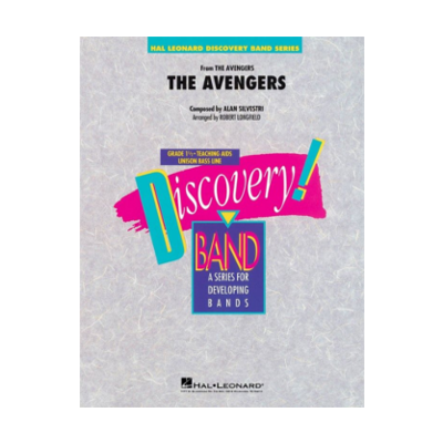 The Avengers, Silvestri Arr. Robert Longfield Concert Band Chart Grade 1.5-Concert Band Chart-Hal Leonard-Engadine Music