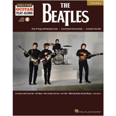 The Beatles Deluxe Guitar Play-Along Volume 4-Guitar & Folk-Hal Leonard-Engadine Music