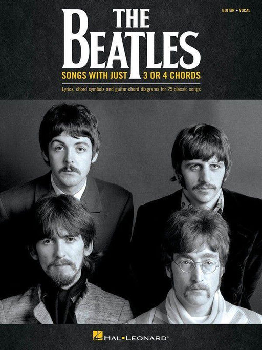 The Beatles - Songs with Just 3 or 4 Chords, Guitar & Vocal-Guitar & Vocal-Hal Leonard-Engadine Music