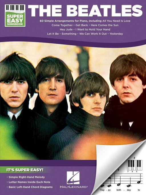 The Beatles - Super Easy Songbook-Songbooks-Hal Leonard-Engadine Music