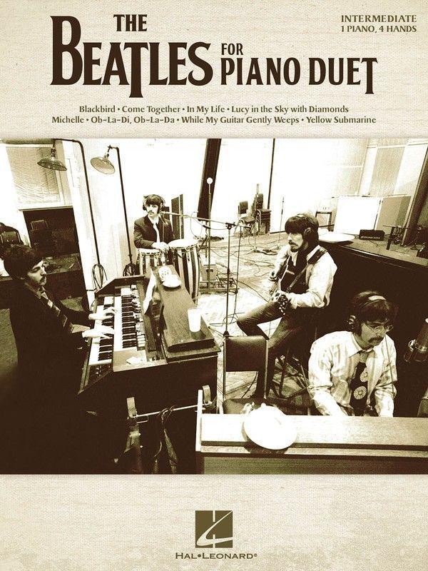 The Beatles for Piano Duet-Piano & Keyboard-Hal Leonard-Engadine Music