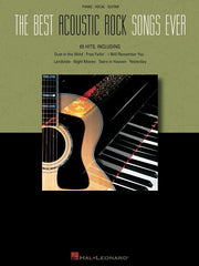 The Best Acoustic Rock Songs Ever-Songbooks-Hal Leonard-Engadine Music