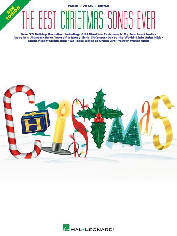 The Best Christmas Songs Ever - 6th Edition-Songbooks-Hal Leonard-Engadine Music