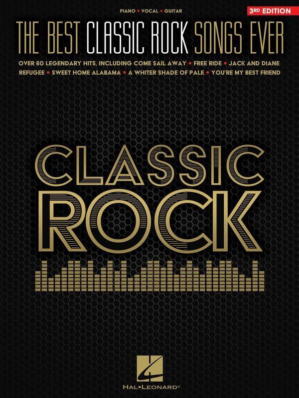 The Best Classic Rock Songs Ever - 3rd Edition, Piano Vocal & Guitar-Piano Vocal & Guitar-Hal Leonard-Engadine Music