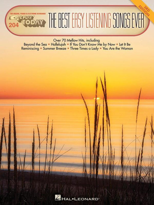The Best Easy Listening Songs Ever - 2nd Edition-Piano & Keyboard-Hal Leonard-Engadine Music