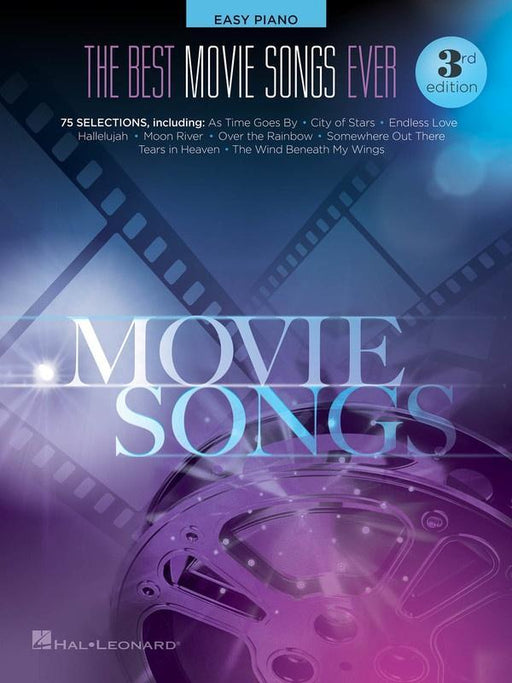 The Best Movie Songs Ever - 3rd Edition, Easy Piano