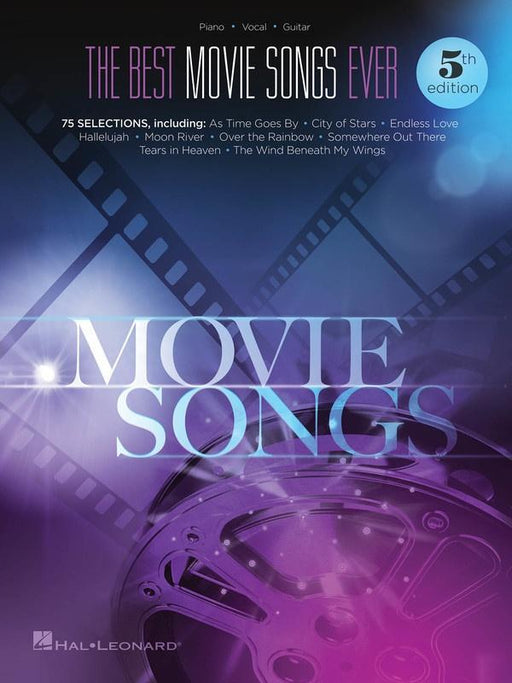 The Best Movie Songs Ever - 5th Edition,  Piano Vocal & Guitar