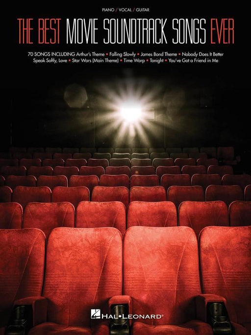 The Best Movie Soundtrack Songs Ever-Songbooks-Hal Leonard-Engadine Music