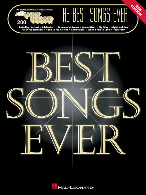 The Best Songs Ever - 8th Edition, E-Z Play