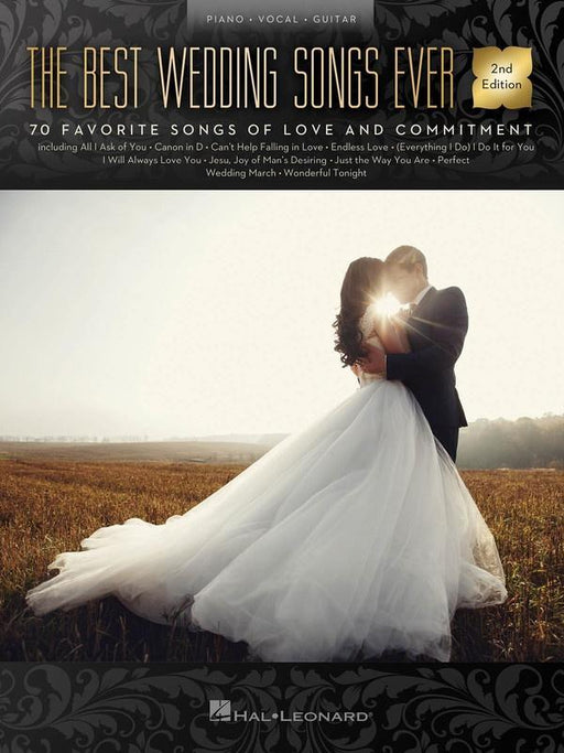 The Best Wedding Songs Ever - 2nd Edition, Piano Vocal & Guitar-Piano Vocal & Guitar-Hal Leonard-Engadine Music