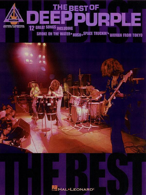 The Best of Deep Purple-Songbooks-Hal Leonard-Engadine Music