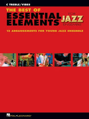The Best of Essential Elements for Jazz Ensemble, C Treble/Vibes-Jazz Ensemble-Hal Leonard-Engadine Music