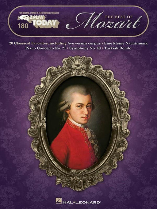 The Best of Mozart-Piano & Keyboard-Hal Leonard-Engadine Music