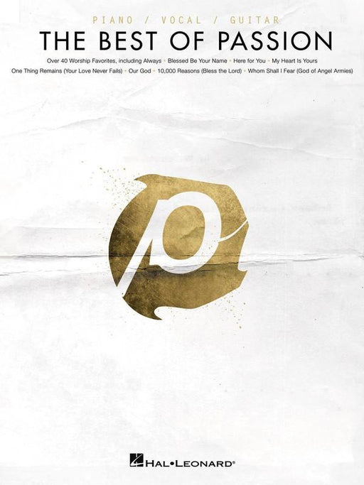The Best of Passion-Songbooks-Hal Leonard-Engadine Music