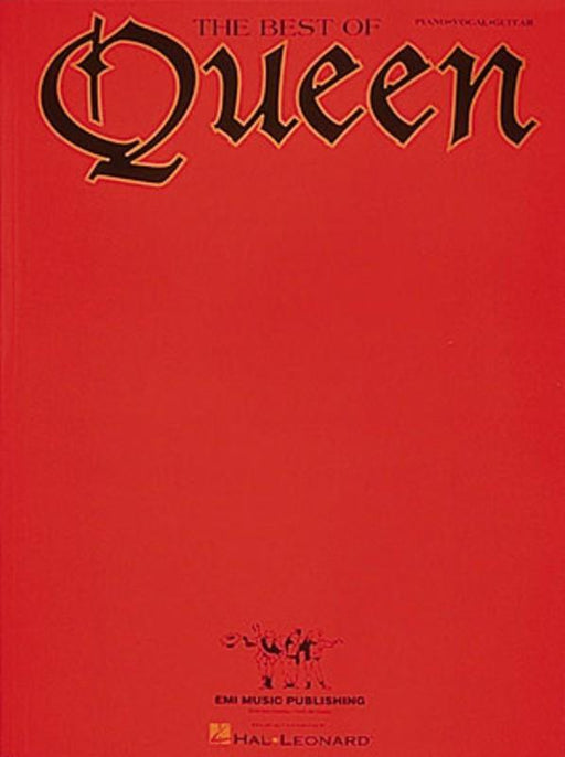 The Best of Queen - Piano Vocal & Guitar-Piano & Keyboard-Hal Leonard-Engadine Music
