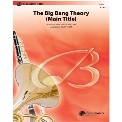 The Big Bang Theory (Main Title) Arr. Jason Scott Concert Band Chart Grade 1-Concert Band Chart-Alfred-Engadine Music