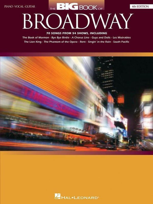 The Big Book of Broadway - 4th Edition-Songbooks-Hal Leonard-Engadine Music