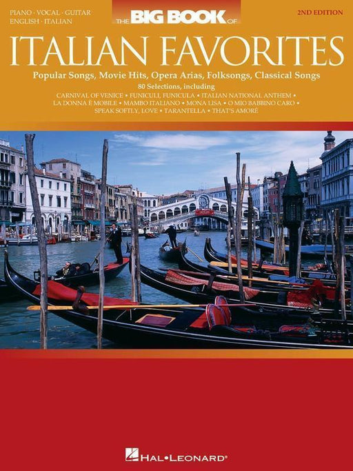 The Big Book of Italian Favorites-Songbooks-Hal Leonard-Engadine Music