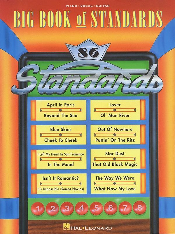 The Big Book of Standards, Piano, Vocal & Guitar