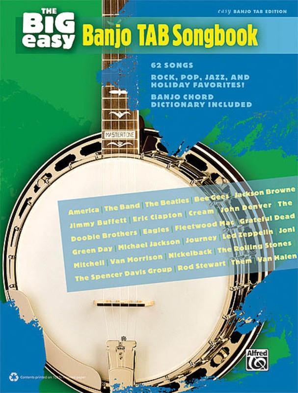 The Big Easy Banjo Tab Songbook-Guitar & Folk-Hal Leonard-Engadine Music