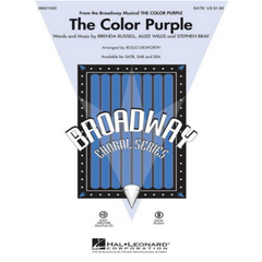 The Color Purple (from The Color Purple), Arr. Rollo Dilworth Choral-Choral-Hal Leonard-Engadine Music