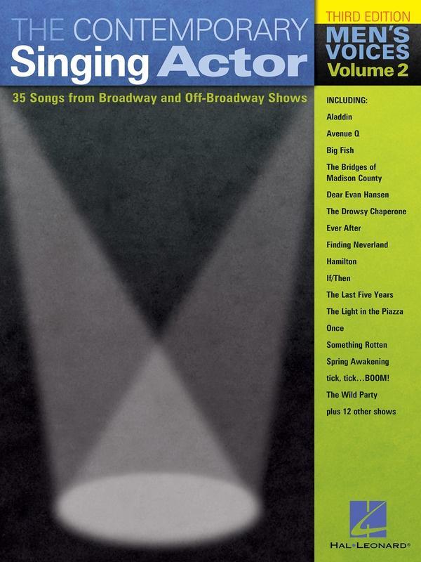 The Contemporary Singing Actor, Revised Men's Edition Volume 2-Vocal-Hal Leonard-Engadine Music