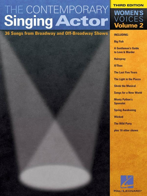 The Contemporary Singing Actor, Women's Voices Volume 2-Vocal-Hal Leonard-Engadine Music