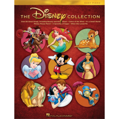 The Disney Collection Easy Piano-Easy Piano-Hal Leonard-Engadine Music