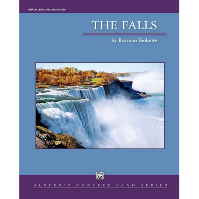 The Falls, Rossano Galante Concert Band Chart Grade 4.5-Concert Band Chart-Alfred-Engadine Music