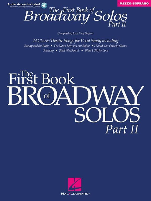The First Book of Broadway Solos - Part II, Mezzo-Soprano Edition-Vocal-Hal Leonard-Engadine Music