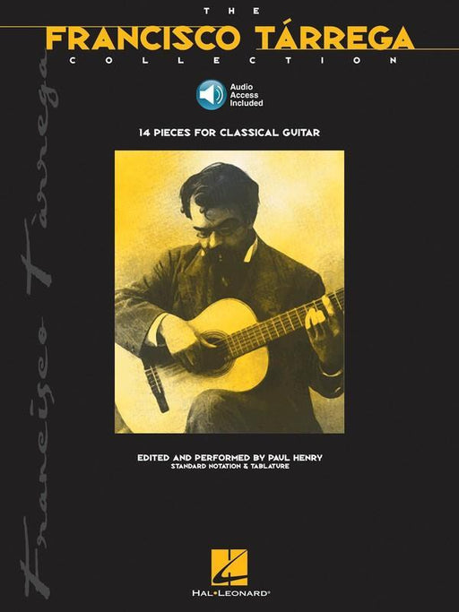 The Francisco Tarrega Collection, Guitar Book & Online Audio-Guitar & Folk-Hal Leonard-Engadine Music