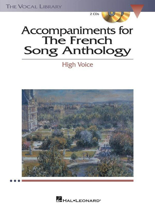 The French Song Anthology - Accompaniment CDs, High Voice-Vocal-Hal Leonard-Engadine Music