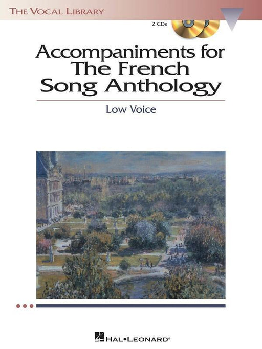 The French Song Anthology - Accompaniment CDs, Low Voice-Vocal-Hal Leonard-Engadine Music
