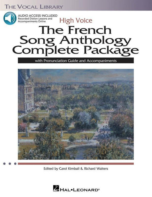 The French Song Anthology Complete Package, High Voice-Vocal-Hal Leonard-Engadine Music