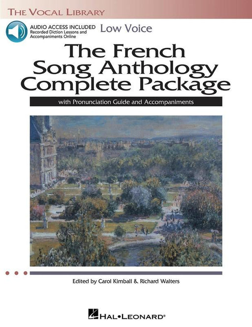 The French Song Anthology Complete Package, Low Voice-Vocal-Hal Leonard-Engadine Music