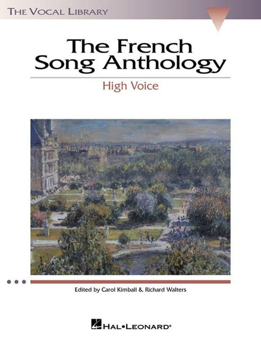 The French Song Anthology, High Voice-vocal-Hal Leonard-Engadine Music