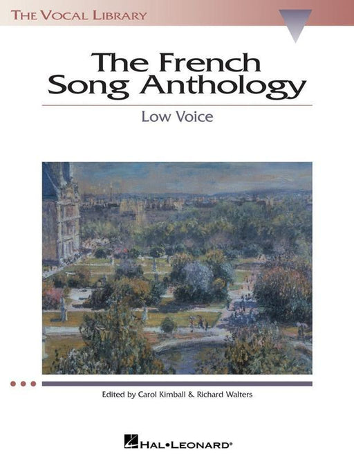 The French Song Anthology, Low Voice-Vocal-Hal Leonard-Engadine Music