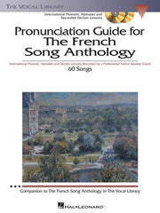 The French Song Anthology - Pronunciation Guide-Vocal-Hal Leonard-Engadine Music
